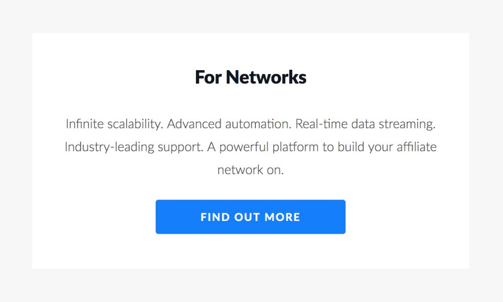 TUNE Partner Marketing Platform for Networks
